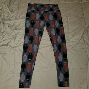 Lularoe Halloween OWL leggings! Rare! TC